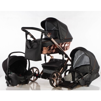 Cubic - kol. Czarno-Miedziany - 3w1